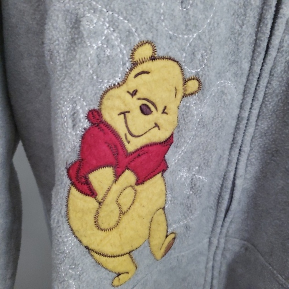POOH grey zipfront fleece 1x‎ - Picture 4 of 6